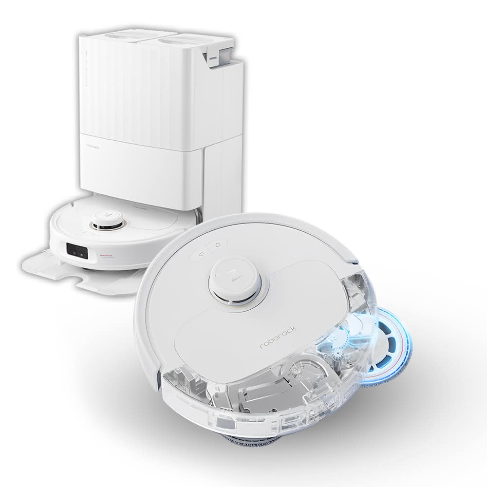 Roborock 石頭科技-【Roborock 石頭科技】Qrevo Pro掃地機器人-高CP王者機(熱水洗/機械手臂/熱烘乾/自動集塵/動態複拖複洗)